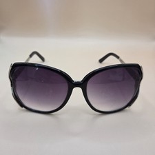 Jessica Simpson Sunglasses J558 OX Oversized Black Purple Butterfly Frame Weeken