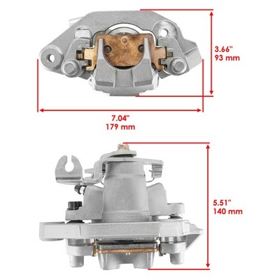 Rear Left Brake Caliper For Kawasaki Teryx KRX 2020-2026 KRX4 1000