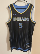 Nike Chicago Sky Angel Reese #5 Explorer Edition WNBA jersey 48 Womens Large