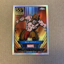 2025 Marvel Red Wolf Refractor