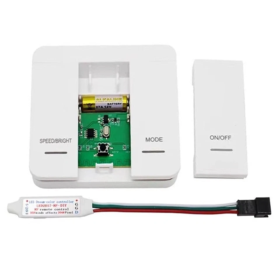 DC5-24V  Horse Racing Water Flowing Wall Wireless RF Controller For LED WS2811 - Image 4 of 4