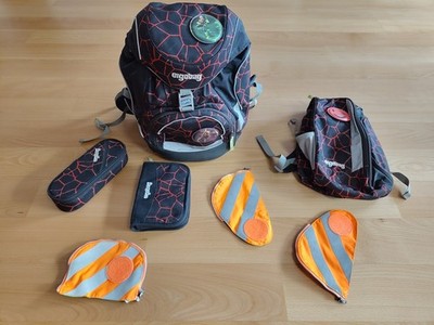 Ergobag Schulranzen Set Superhelden (4 Teile + Zubehör)