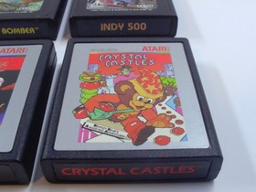 Atari 2600 Lot of 8 Final Approach Joust Spiderman Indy 500 TESTED Carts Only -