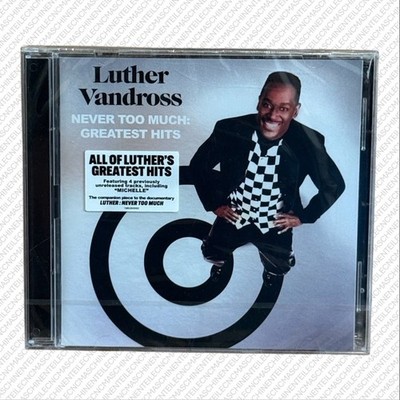 Luther Vandross Never Too Much: Greatest Hits (CD) Album Neu OVP