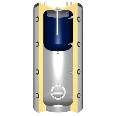 Pufferspeicher 1500 L mit Brauchwasser