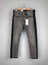 Scotch Soda Jeans Customized Rock Ralston Cropped Grey Men's W32 L32 Size