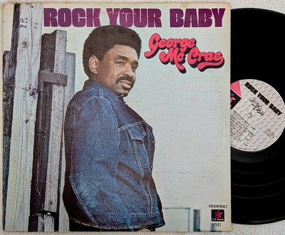 George McCrae ROCK YOUR BABY soul funk disco T.K. Records 501 stereo LP