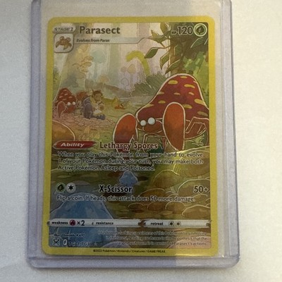 Parasect TG01/TG30 Lost Origin Holo Full Art Trainer Gallery Pokemon TCG NM