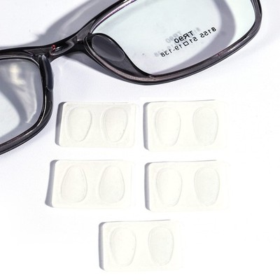 lvvfit Eyeglass Nose Pads, Adhesive Anti-Slip Nose Pads for Glasses, Soft Sil...