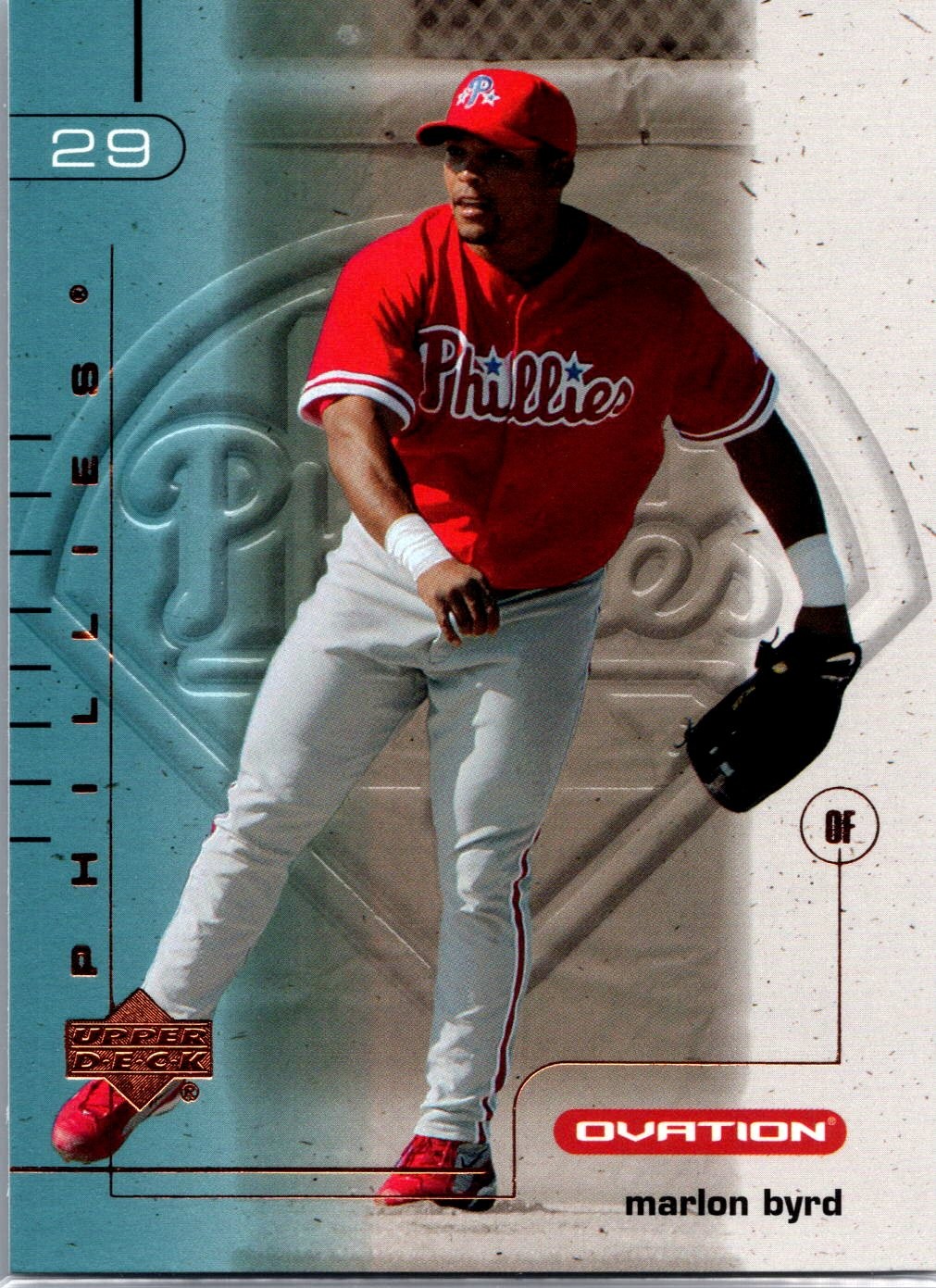 2002 Upper Deck Rookie Debut - 2002 Upper Deck Ovation Update #141 Marlon Byrd