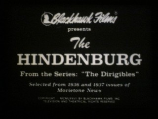 Super 8 film Blackhawk newsreel The Hindenburg. 200ft b/w sound