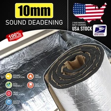 10mm thick Fireproof Sound Deadener Heat Insulation Mat For Incinerator pipeline