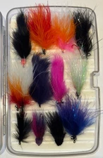 Winter Steelhead Fly Box and Flies