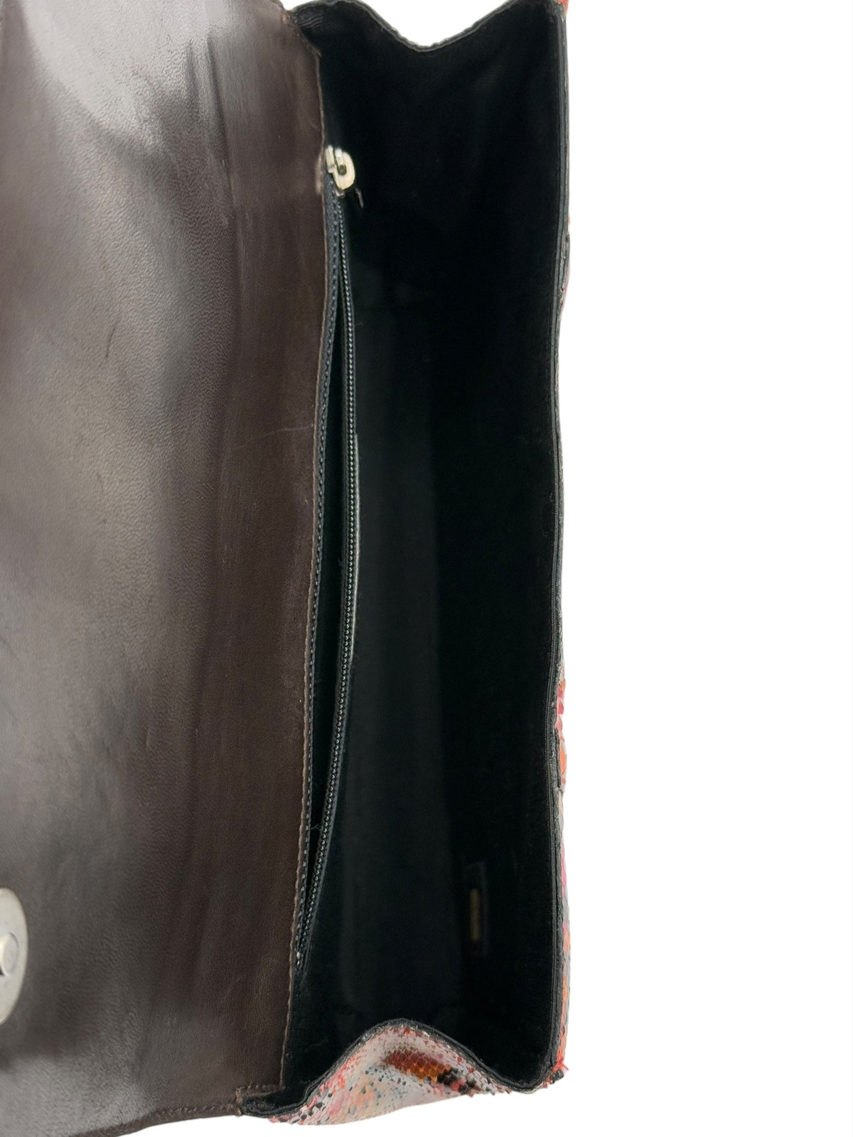 Chanel Multicolor Python Mini CC Flap Tote Silver… - image 4