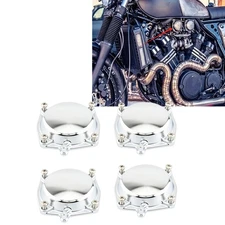 Carburetor Carb Diaphragm Top Cap Cover For YAMAHA V-max1200 1994-2007 Chrome