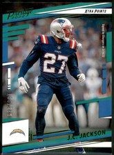 J.C. Jackson ROOKIE 2022 Panini Prestige #205 196/249 Xtra Points Green Chargers