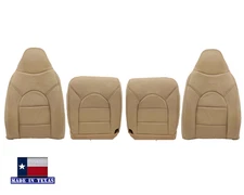 Full Front Package Replacement Seat Covers For Ford F250 F350 Lariat 2000 -Tan
