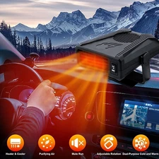 12V Car Heater Portable Electric Heating Fan Defogger Defroster Demister Gift