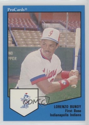 1989 ProCards Minor League Team Sets Lorenzo Bundy #1223 0s5