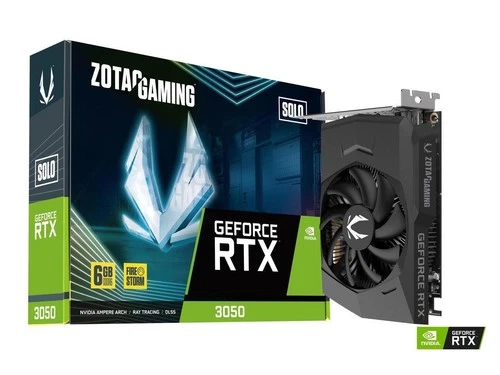 NEW ZOTAC Gaming Geforce RTX 3050 SOLO 6GB GDDR6 - RARE SINGLE FAN Graphics Card
