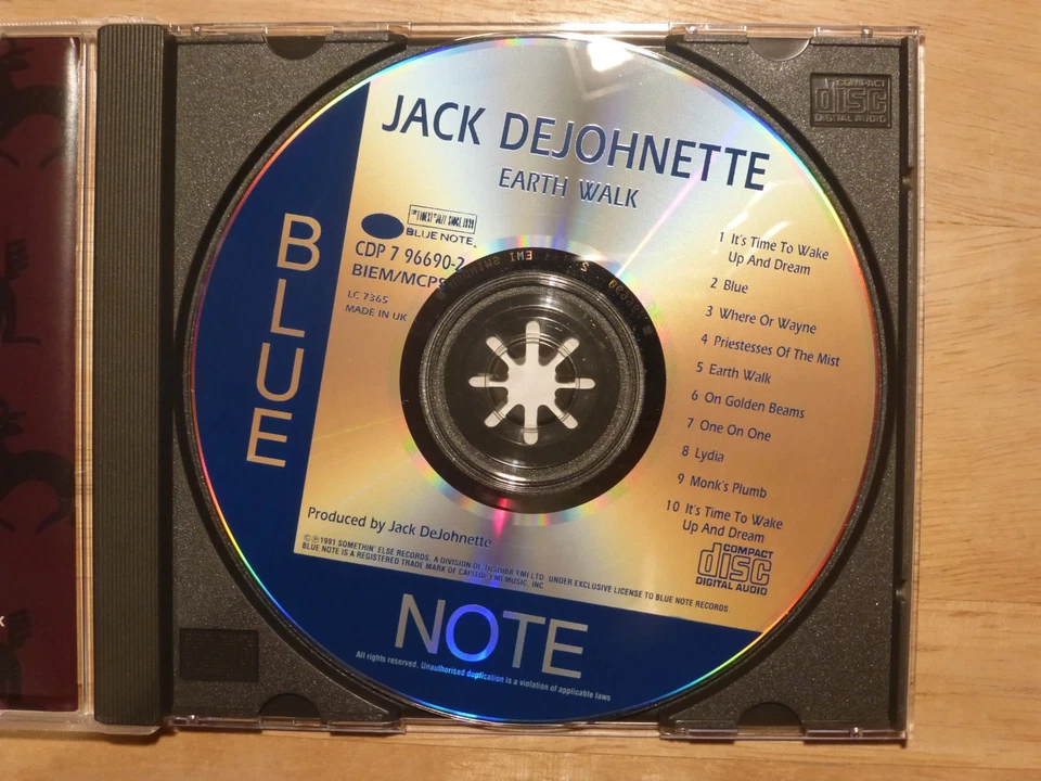 Jack DeJohnette Special Edition -Earth Walk -CD  -incl. Monk's Plumb -One on One - Bild 3 von 4