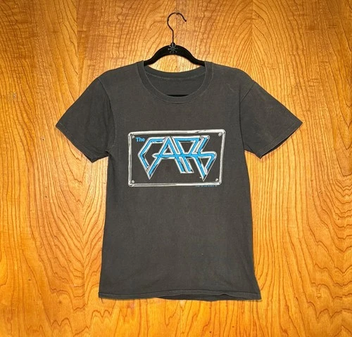 Original The Cars On The Road Tour Shirt Licens 1980s vintage concert t-shirt, vintage, size M, single stitch, B+ condition