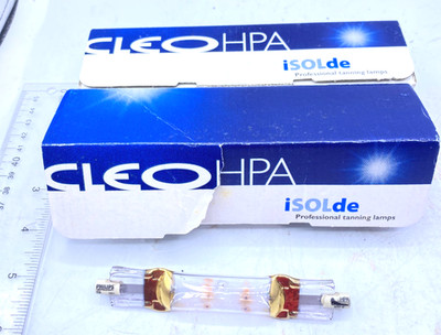 Cleo Lot of 2 HPA iSOLde Professional Tanning Lamp HPA 400S 919220245 New