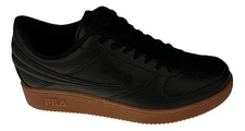 Fila Men's A-Low [ Black/Black/Gum ] Basketball Shoes - 1BM02622-976