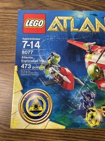 LEGO 8077 Deep Sea Rescue Team Base Atlantis Exploration HQ New Factory Sealed