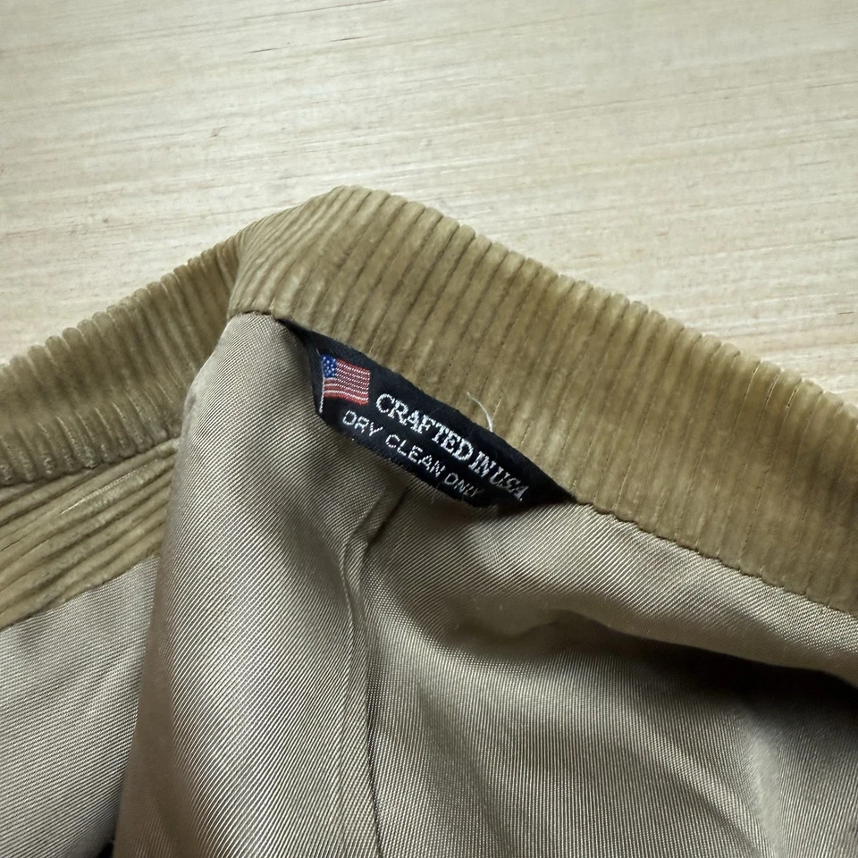 Vintage Orvis Corduroy Blazer Sport Coat Size 46 Jacket Made In USA Hunting - Image 3 of 4