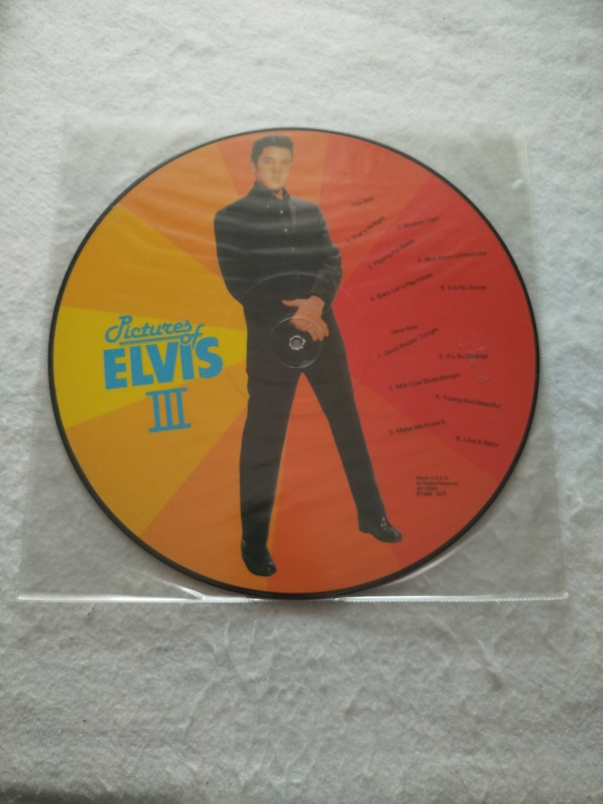 Pictures Of Elvis III LP Picture Disc Rock MINT