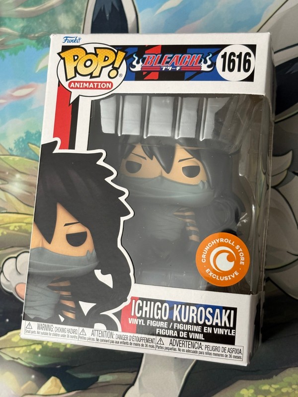 Funko Pop! Bleach Ichigo Kurosaki 1616 – Crunchyroll Exclusive DAMAGED