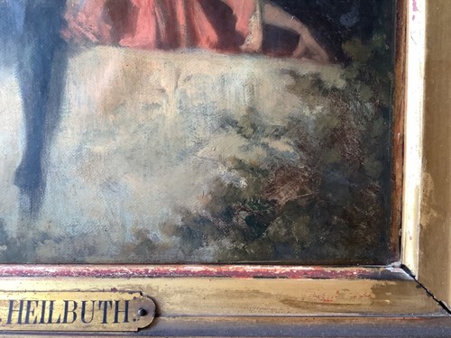 HEILBUTH Ferdinand (1826-1889) Signed - Oil on Canvas - The Young Artist - Picture 14 of 20