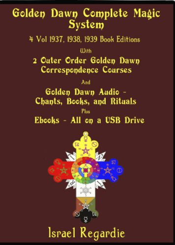 Golden Dawn Complete Magic System Magick Regardie Crowley Audio Book Video Thoth - Afbeelding 1 van 21