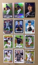 Justin Verlander Lot 12 Baseball Card Lot Houston Astros SeeDescription for List