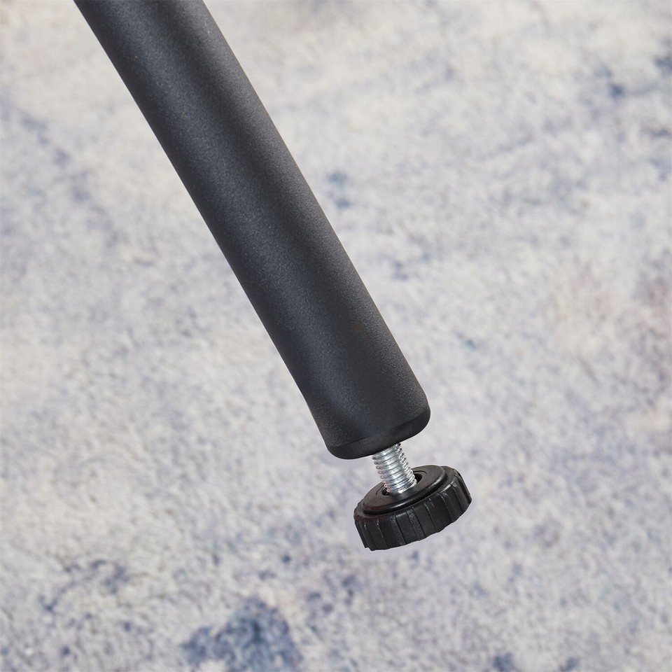 3 Piece Bar Table Set Counter Height Kitchen Table w/ 2 Upholstered