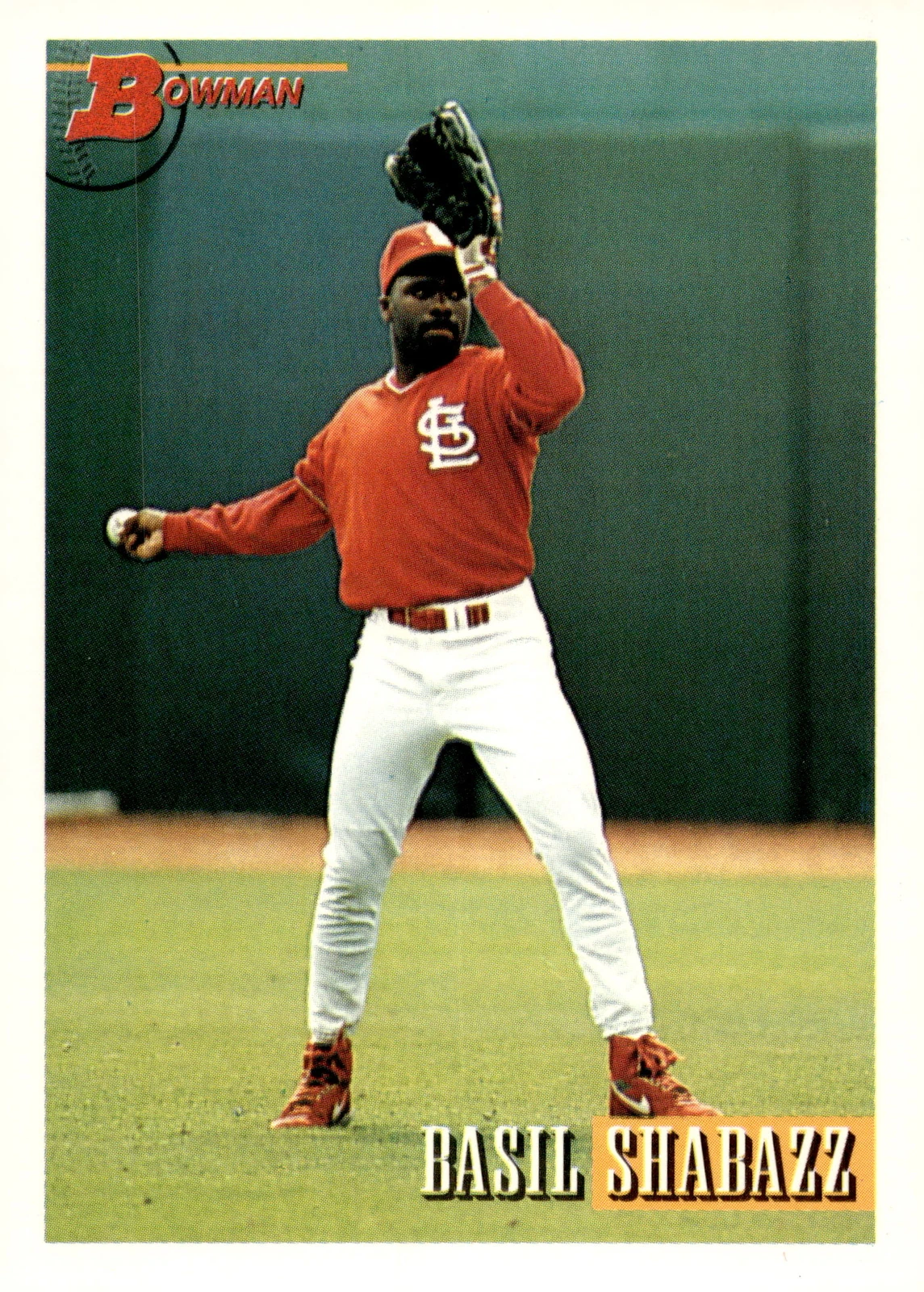 Basil Shabazz trading card
