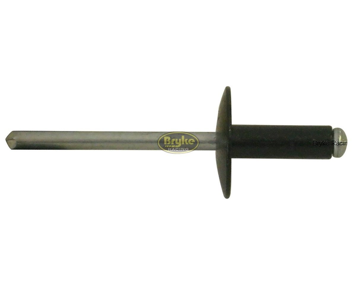 Rivets - Black Rivet Body Color - 3/16 In. Rivet Size - In Stock
