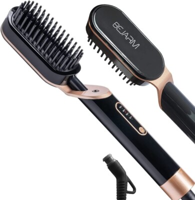 Ionic Hair Straightener Brush Bejarm Model S1145 **NEW & SEALED**