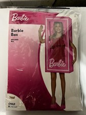 Barbie Costume Youth Doll Box Halloween Child One Size Costume New In Package