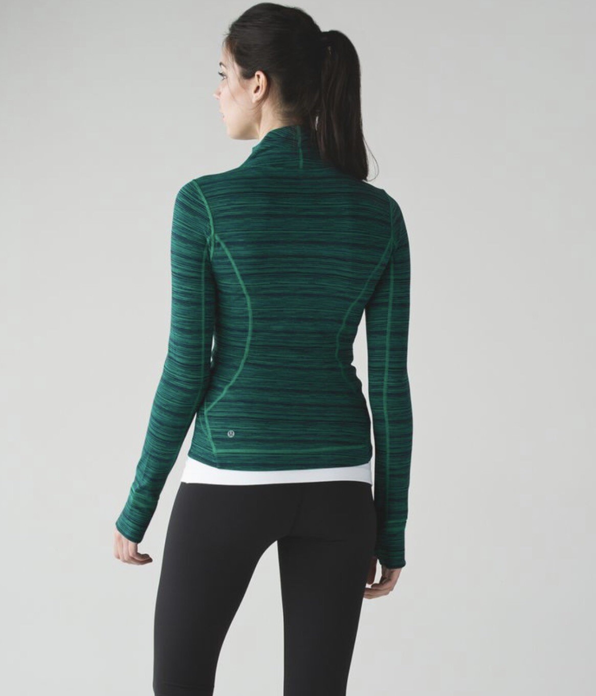 Lululemon Green Jungle Precision Jacket Womens 8 … - image 1