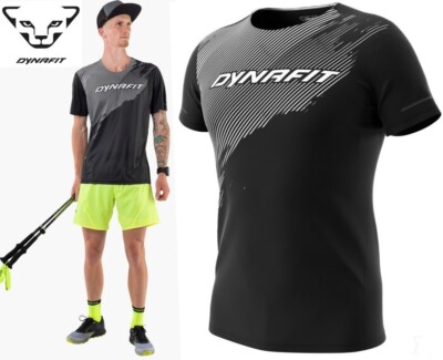 DYNAFIT alpine trail running shirt anti odor ultralight breathable wicking men M