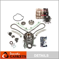 Timing Chain Kit Timing Cover Gasket Water Pump for 07-13 Dodge Jeep 4.7L SOHC