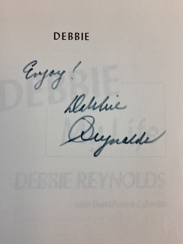 (SSG) Rare DEBBIE REYNOLDS Signed 1988 Hardcover 1st Edition Book with a JSA COA - Imagen 4 de 12