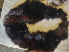 COLLI DI VISONE DOPPIA STOLA DUE PELLI INTERE VINTAGE