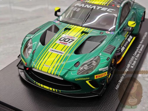 Spark 1:18 Aston Martin AMR GT3 2024 Resin Diecast Model Car Hobby gifts Green - Picture 12 of 18