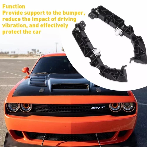 Front Bumper Fender Brackets Support Beam For 2008-2021 Dodge Challenger LH RH - Picture 6 of 20