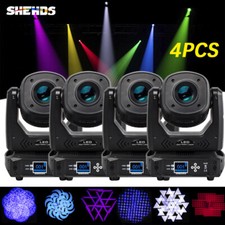 4Pcs LED 100W Beam Spot Gobo Moving Head Stage Lighting Disco DJ With 6 Prism