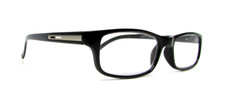Foster Grant Full Rim Reading Glasses BRANDON BLK 50/17-140 - Choose Diopter