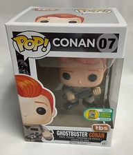 Funko Pop Ghostbusters Conan #07 TBS SDCC 2016 NIB MIB Protector